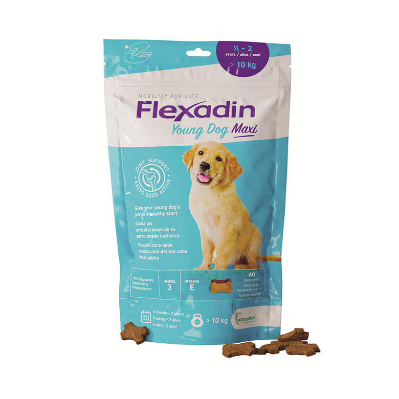 Vetoquinol Flexadin Young Maxi Condroprotetor para cachorros, , large image number null